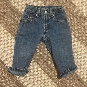 Toddler 2T Vintage Levi 550s